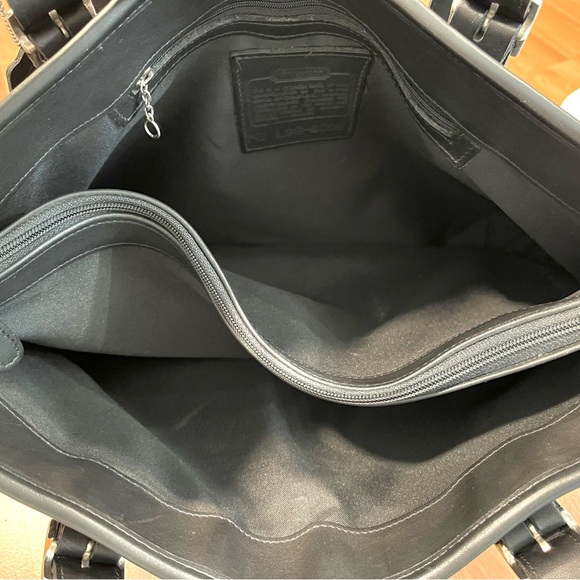 VINTAGE COACH CHELSEA TOTE, BLACK No. 6006 - Picture 13 of 15